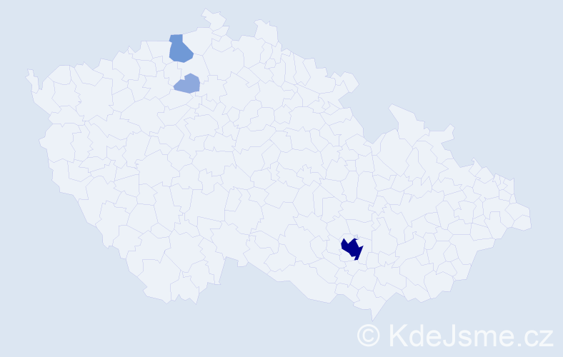 Příjmení: 'Panschab', počet výskytů 9 v celé ČR
