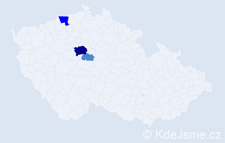 Příjmení: 'Slipčenko', počet výskytů 6 v celé ČR