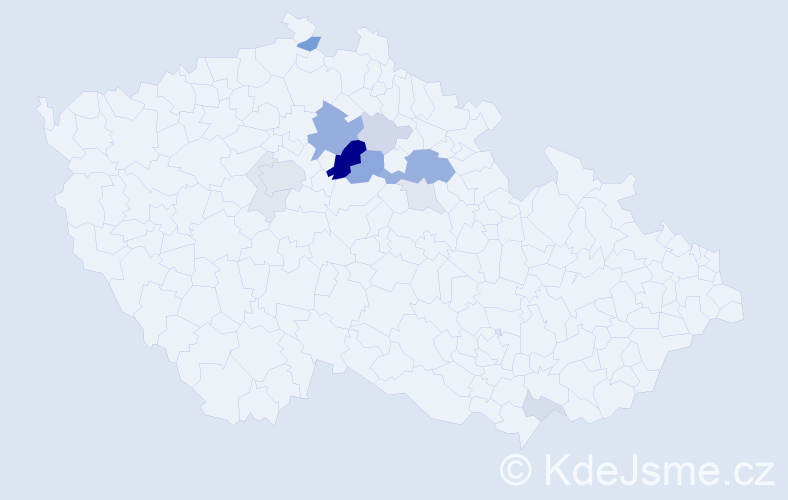 Příjmení: 'Matyásko', počet výskytů 38 v celé ČR