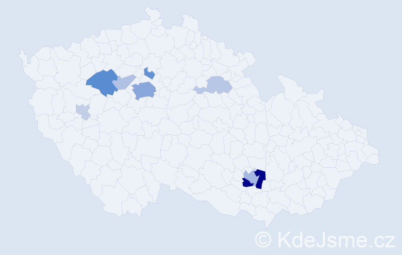 Příjmení: 'Didukh', počet výskytů 26 v celé ČR