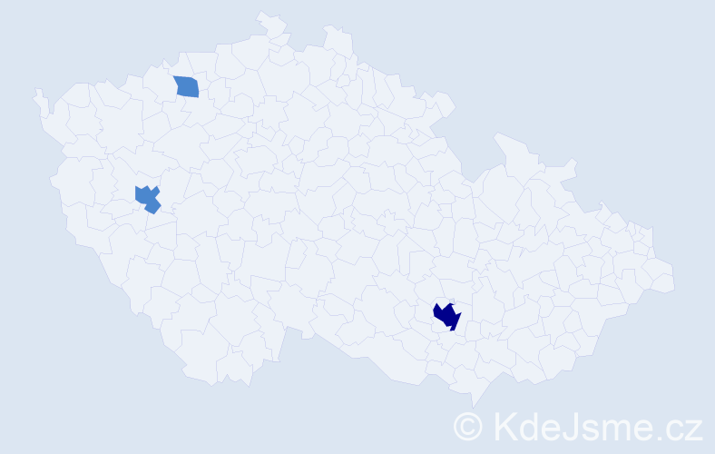 Příjmení: 'Terzijski', počet výskytů 8 v celé ČR