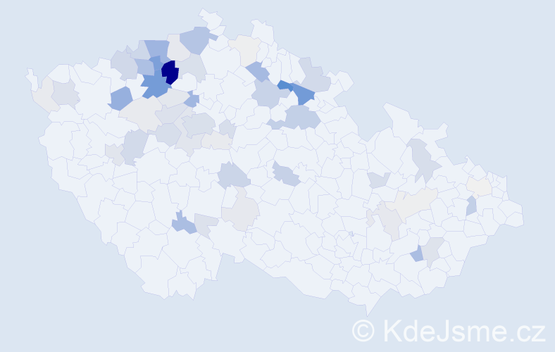 Příjmení: 'Rulf', počet výskytů 226 v celé ČR