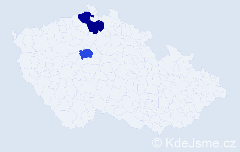 Příjmení: 'Ballík', počet výskytů 8 v celé ČR