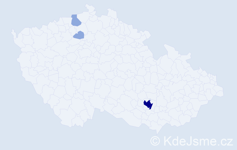 Příjmení: 'Panschab', počet výskytů 8 v celé ČR