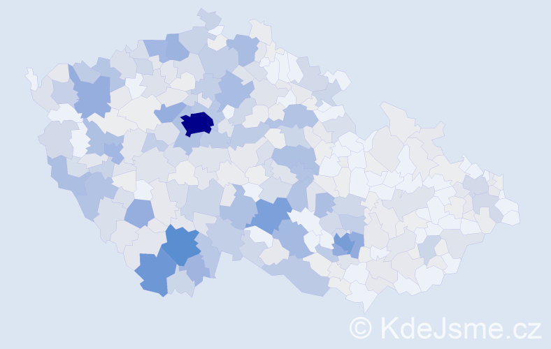 Příjmení: 'Homolková', počet výskytů 1565 v celé ČR