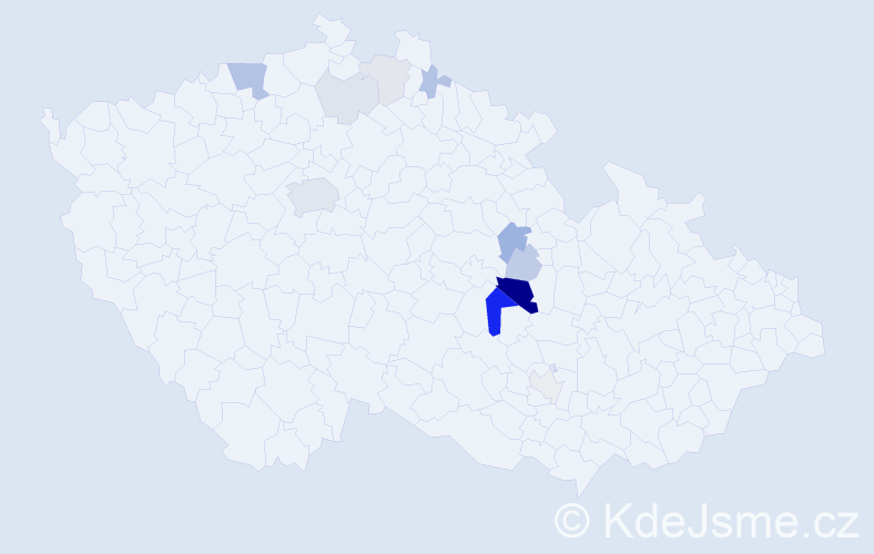 Příjmení: 'Scheib', počet výskytů 31 v celé ČR