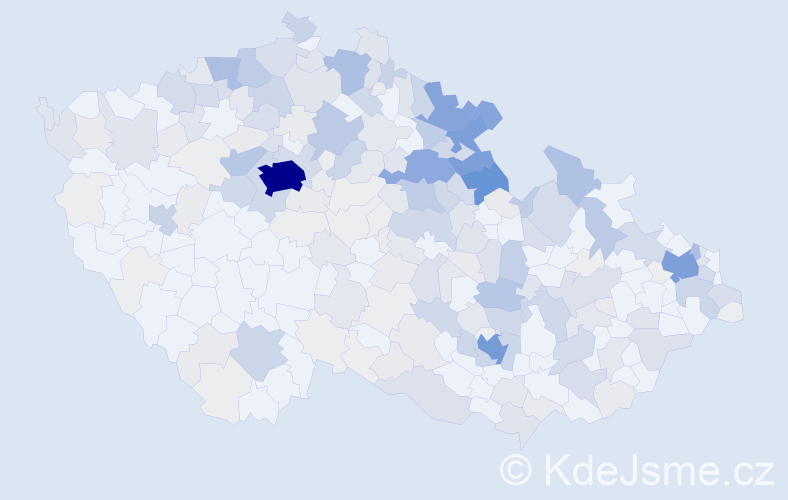 Příjmení: 'Pohlová', počet výskytů 1024 v celé ČR