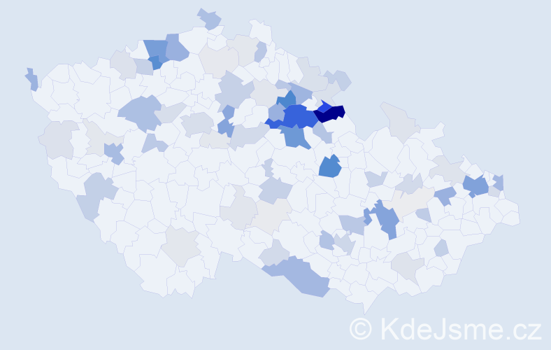 Příjmení: 'Rafaelová', počet výskytů 327 v celé ČR