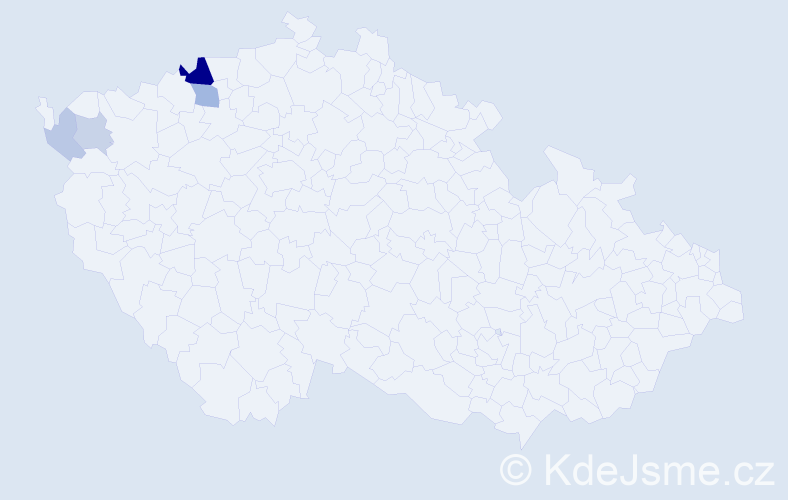 Příjmení: 'Kurinovský', počet výskytů 11 v celé ČR