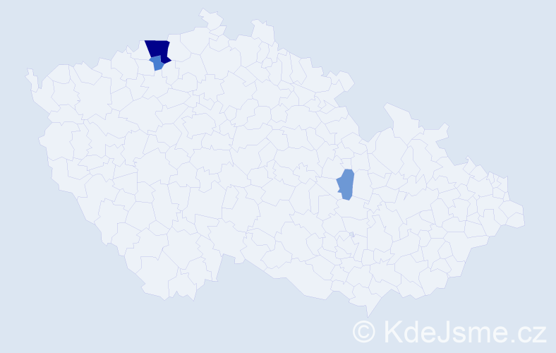 Příjmení: 'Strahlheimová', počet výskytů 10 v celé ČR