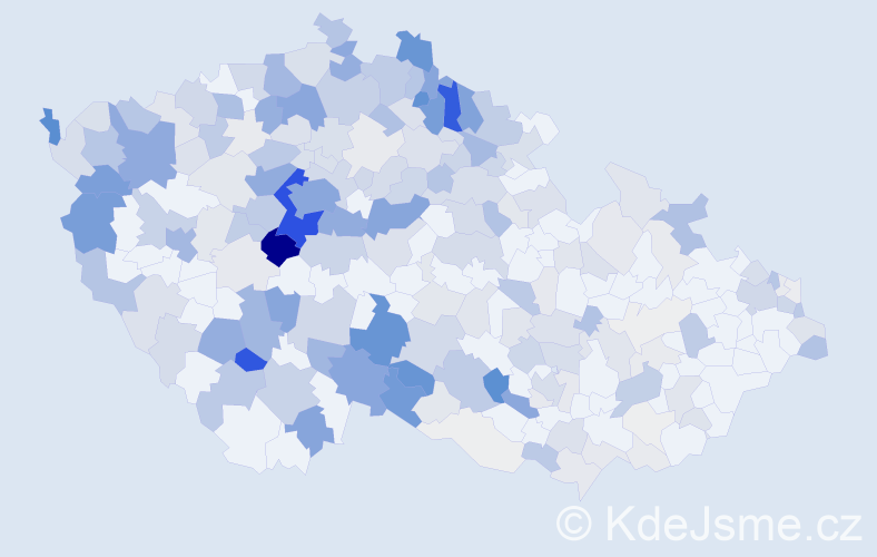 Příjmení: 'Petrák', počet výskytů 1138 v celé ČR