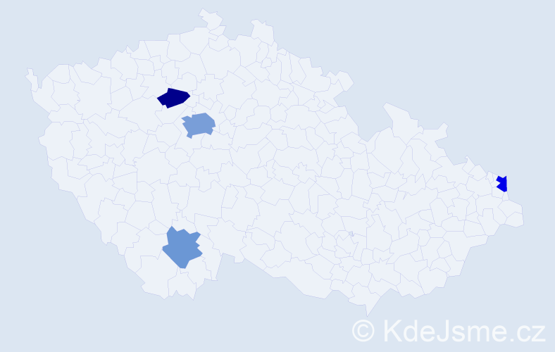 Příjmení: 'Goetzová', počet výskytů 17 v celé ČR