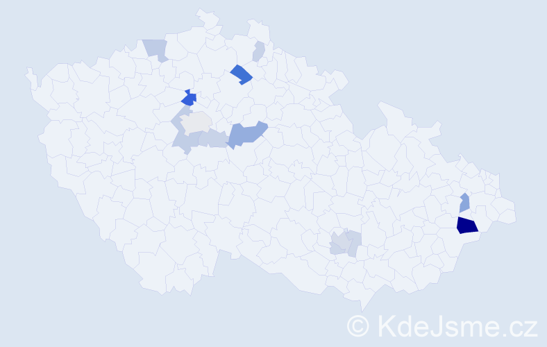 Příjmení: 'Fassmannová', počet výskytů 32 v celé ČR