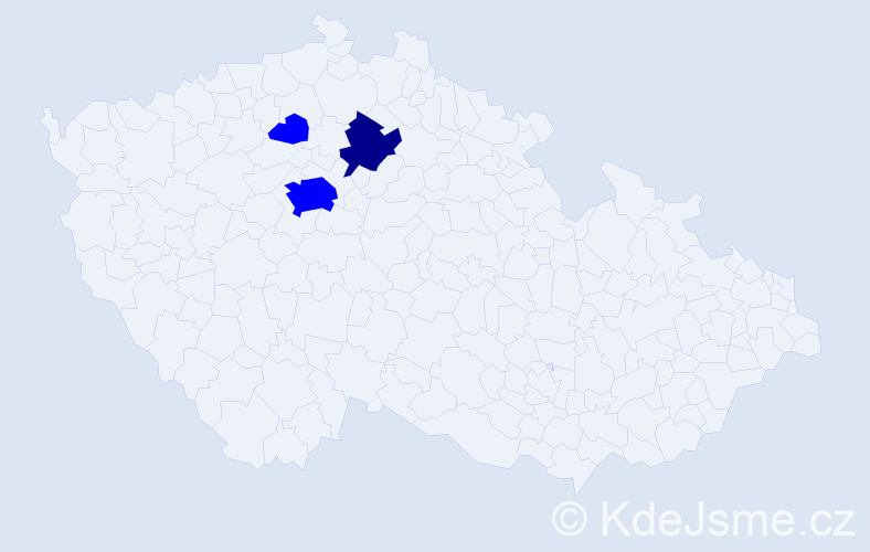Příjmení: 'Mochernyak', počet výskytů 4 v celé ČR