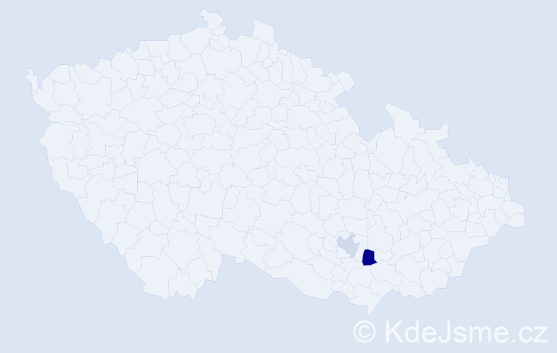 Příjmení: 'Andratschke', počet výskytů 7 v celé ČR