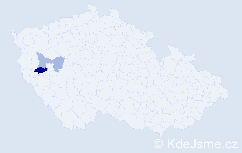 Příjmení: 'Skořená', počet výskytů 10 v celé ČR