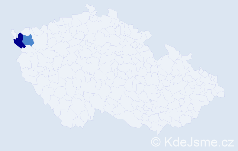Příjmení: 'Ščisláková', počet výskytů 4 v celé ČR