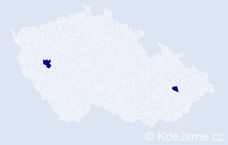 Příjmení: 'Roppová', počet výskytů 4 v celé ČR