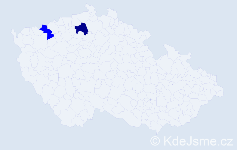 Příjmení: 'Barčiaková', počet výskytů 3 v celé ČR