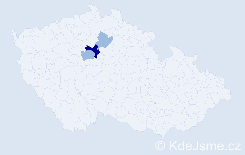Příjmení: 'Citriaková', počet výskytů 6 v celé ČR