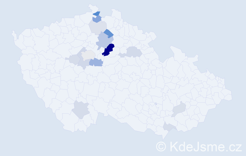 Příjmení: 'Ottomanská', počet výskytů 39 v celé ČR