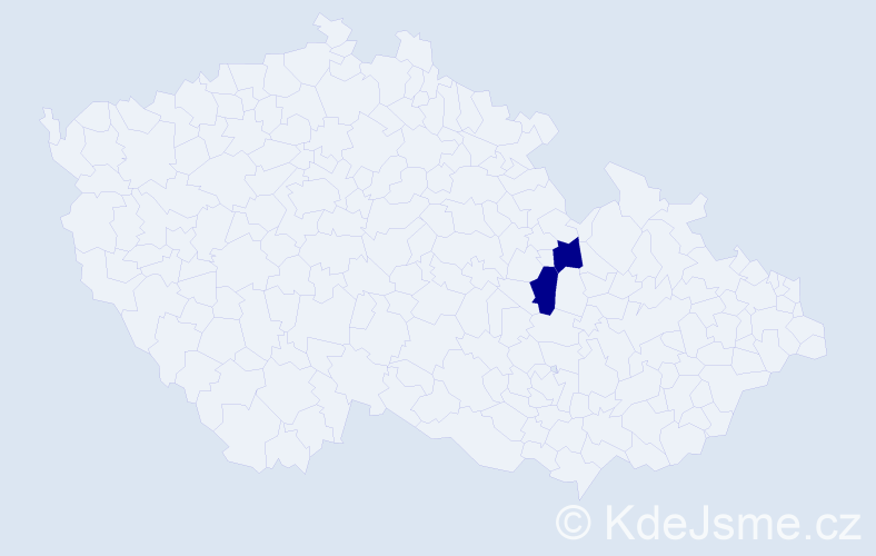 Příjmení: 'Hikadeová', počet výskytů 2 v celé ČR