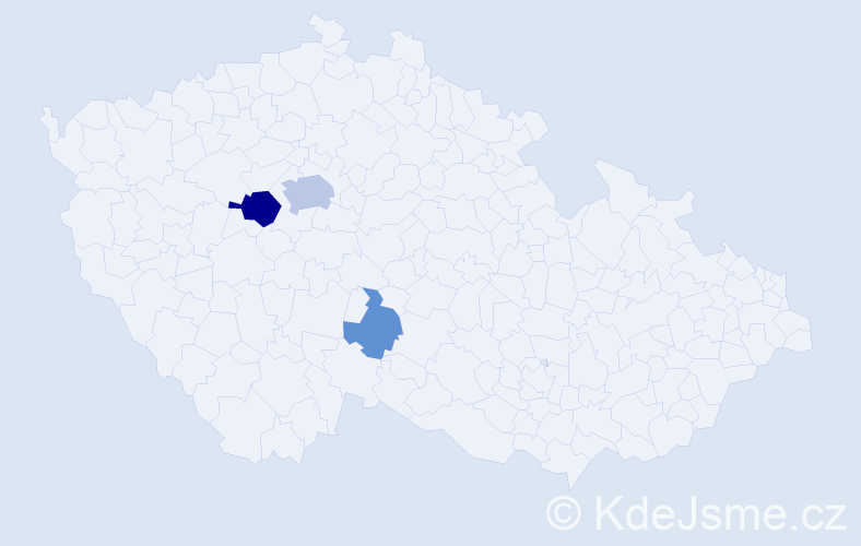 Příjmení: 'Muts', počet výskytů 8 v celé ČR