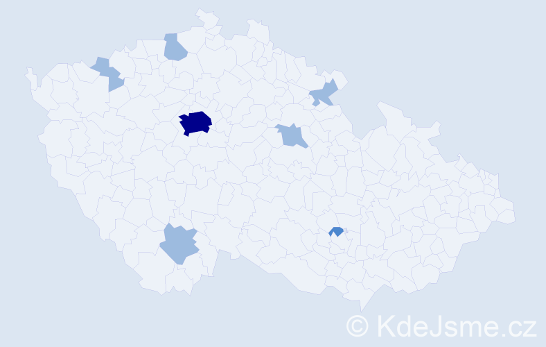 Příjmení: 'Sukhitra', počet výskytů 11 v celé ČR