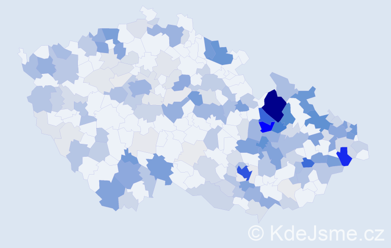 Příjmení: 'Winkler', počet výskytů 764 v celé ČR