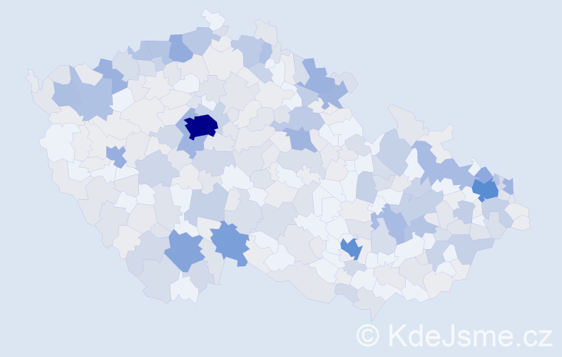 Příjmení: 'Schmidtová', počet výskytů 1107 v celé ČR