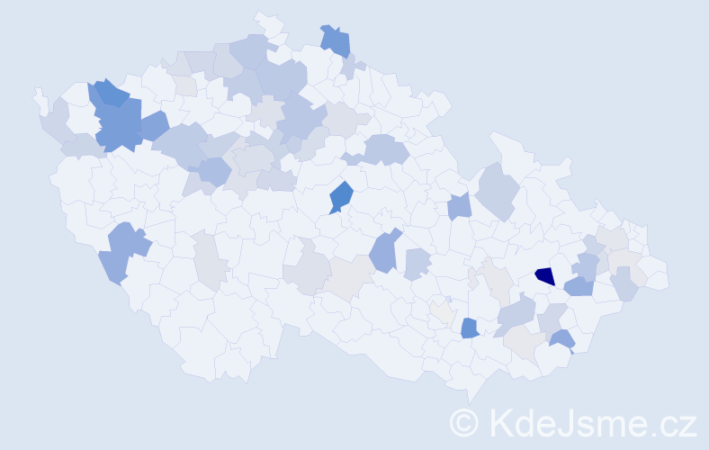 Příjmení: 'Gonda', počet výskytů 159 v celé ČR