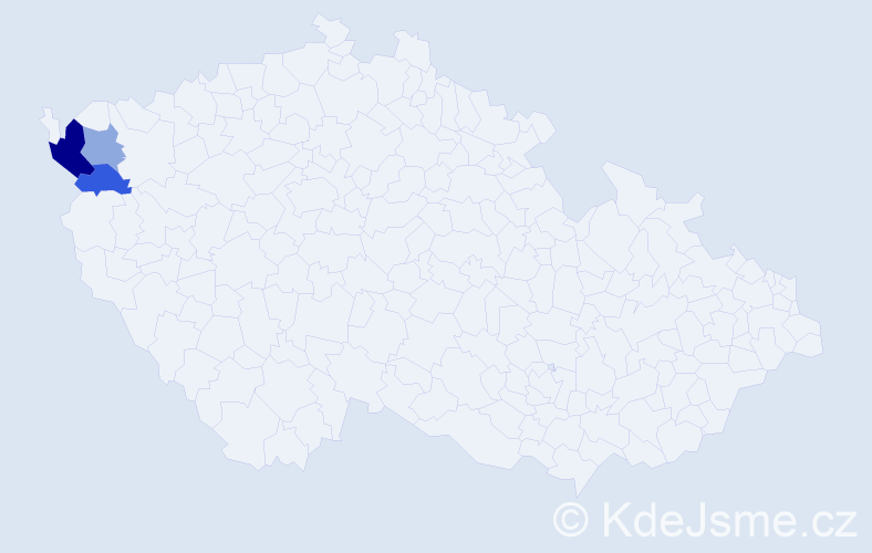 Příjmení: 'Zemianková', počet výskytů 9 v celé ČR