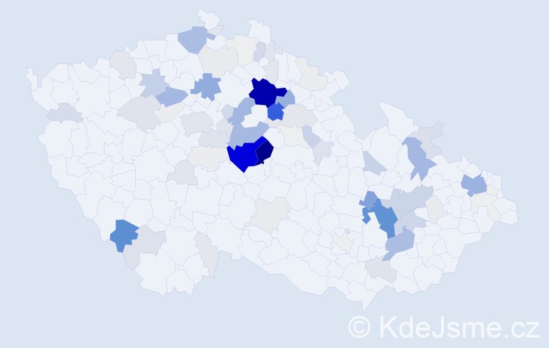 Příjmení: 'Čureja', počet výskytů 500 v celé ČR