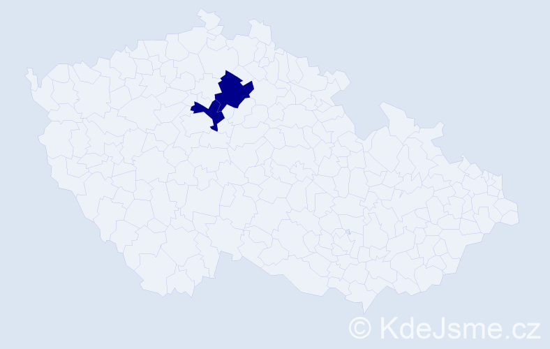 Příjmení: 'Grushevska', počet výskytů 2 v celé ČR