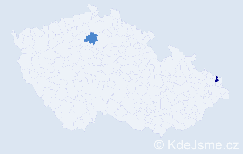 Příjmení: 'Luczyk', počet výskytů 4 v celé ČR