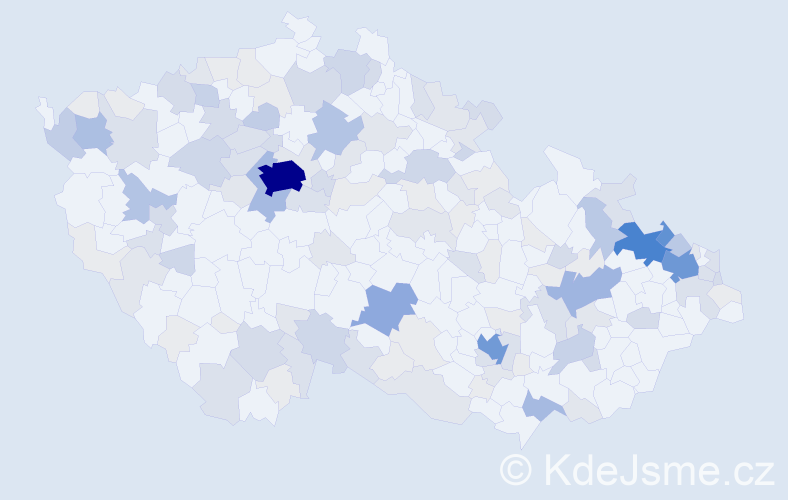Příjmení: 'Hartmann', počet výskytů 495 v celé ČR
