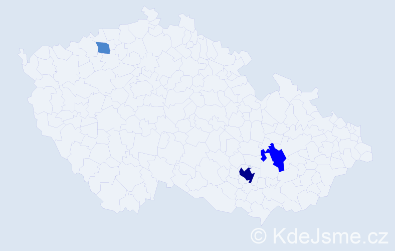 Příjmení: 'Abeles', počet výskytů 15 v celé ČR