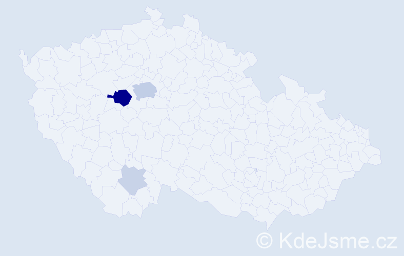 Příjmení: 'Limportová', počet výskytů 14 v celé ČR