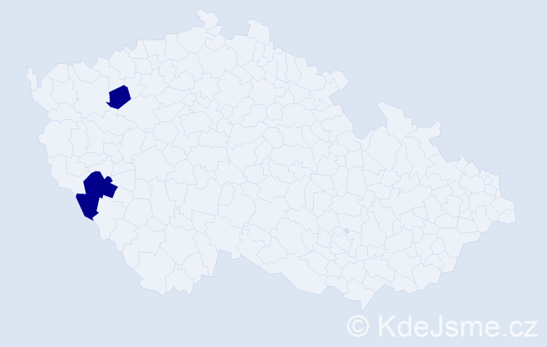 Příjmení: '"Nguyen Hong"', počet výskytů 2 v celé ČR