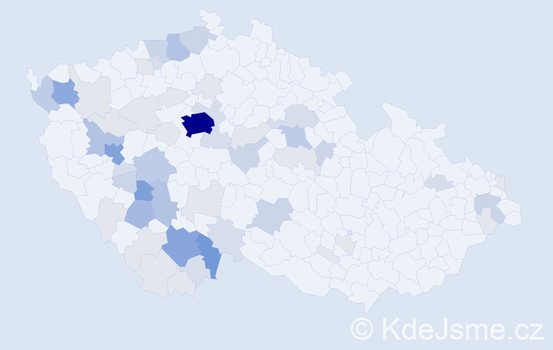 Příjmení: 'Drnek', počet výskytů 179 v celé ČR