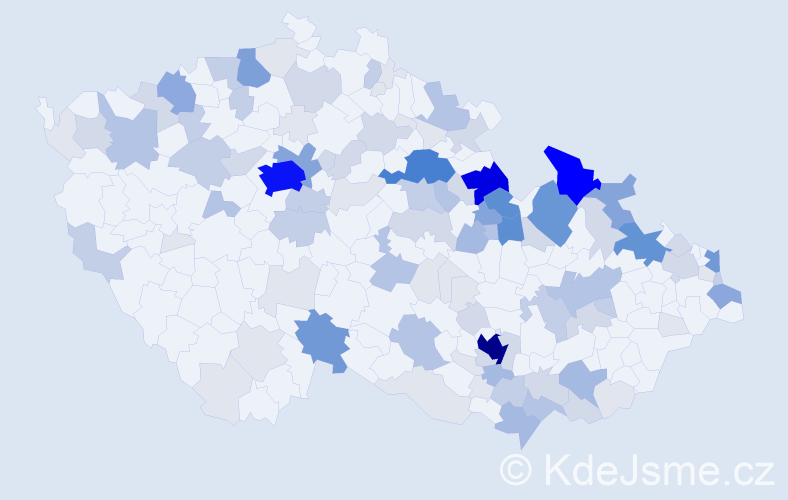 Příjmení: 'Neugebauerová', počet výskytů 404 v celé ČR