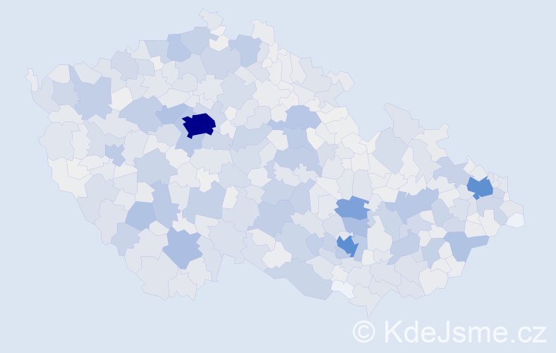 Příjmení: 'Staněk', počet výskytů 6387 v celé ČR