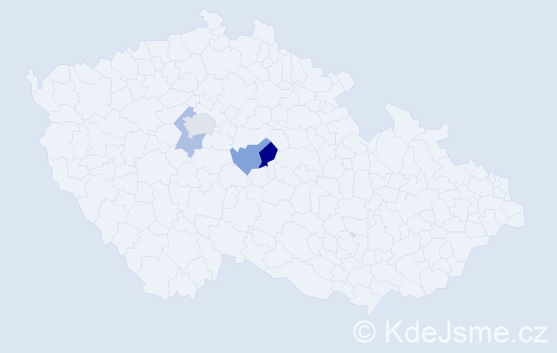 Příjmení: 'Kosovcová', počet výskytů 6 v celé ČR