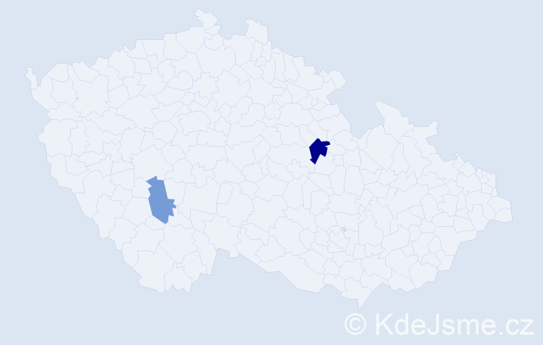 Příjmení: 'Sem´yanovskyy', počet výskytů 3 v celé ČR