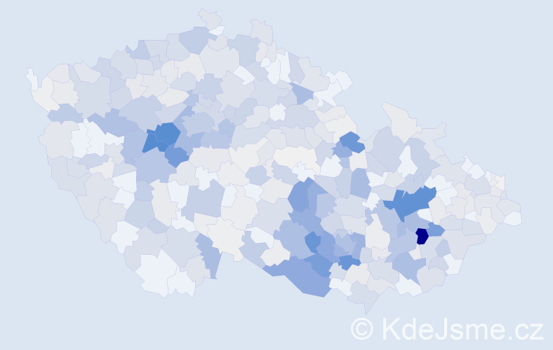 Příjmení: 'Sklenářová', počet výskytů 2056 v celé ČR