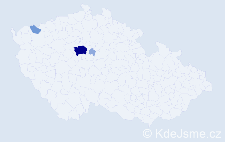 Příjmení: 'Stöckbauerová', počet výskytů 9 v celé ČR