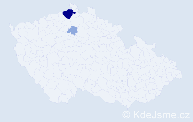 Příjmení: 'Kašuková', počet výskytů 8 v celé ČR