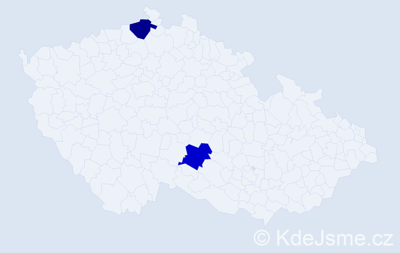 Příjmení: 'Itterheim', počet výskytů 4 v celé ČR