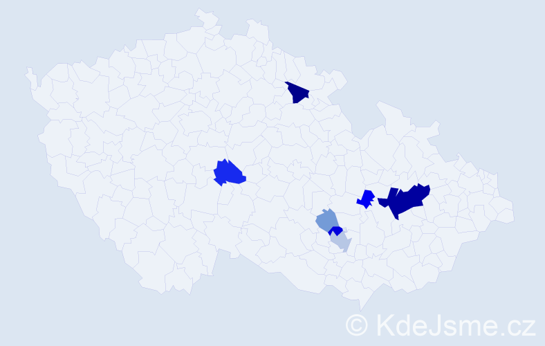 Příjmení: 'Kirschbaum', počet výskytů 24 v celé ČR