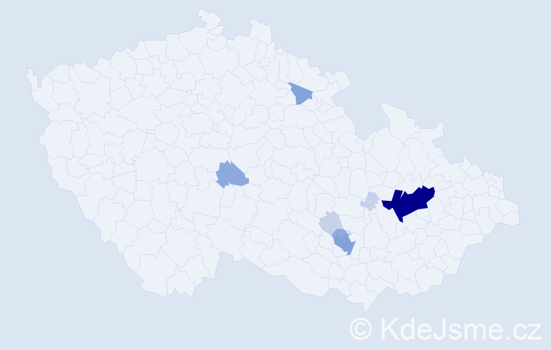 Příjmení: 'Kirschbaum', počet výskytů 24 v celé ČR
